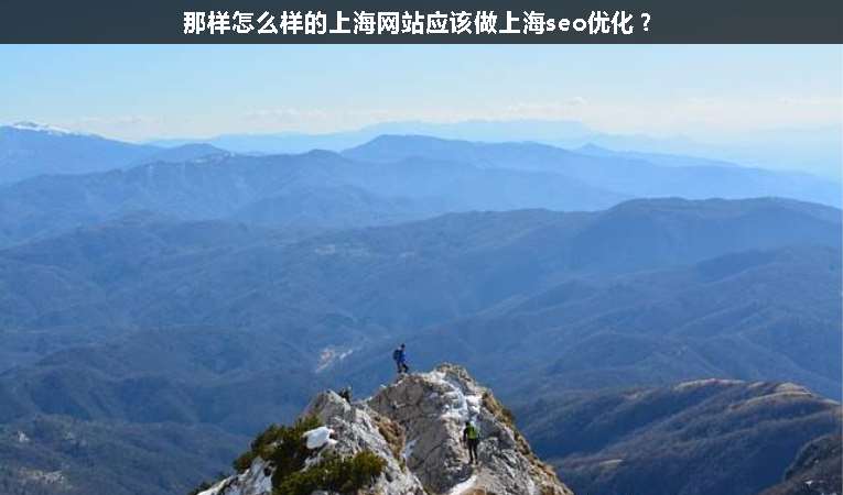 那樣怎么樣的上海網(wǎng)站應(yīng)該做上海seo優(yōu)化？