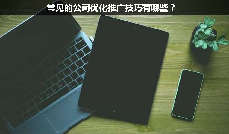 常見的公司優(yōu)化推廣技巧有哪些？