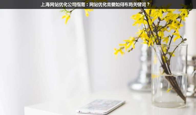 上海網(wǎng)站優(yōu)化公司指南：網(wǎng)站優(yōu)化需要如何布局關(guān)鍵詞？