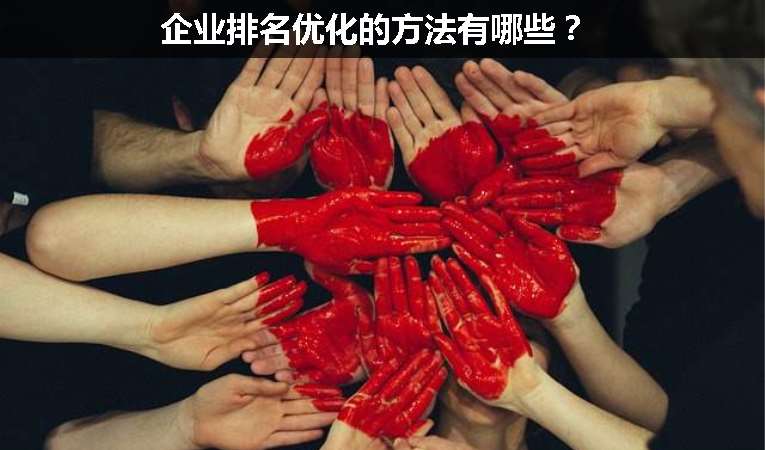 企業(yè)排名優(yōu)化的方法有哪些？