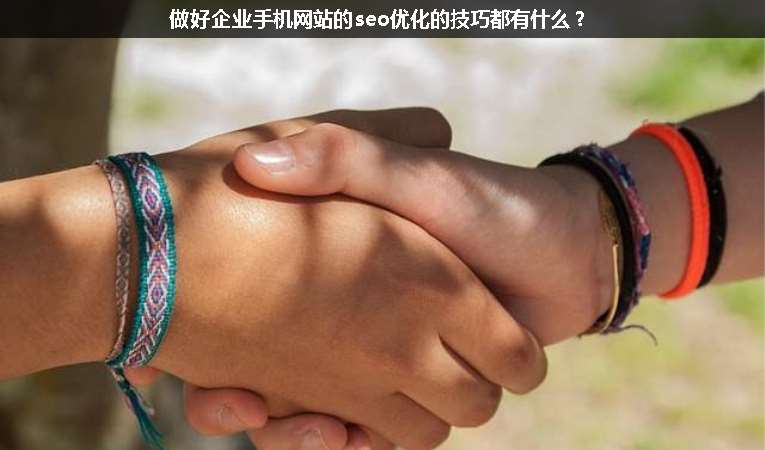 做好企業(yè)手機網(wǎng)站的seo優(yōu)化的技巧都有什么？